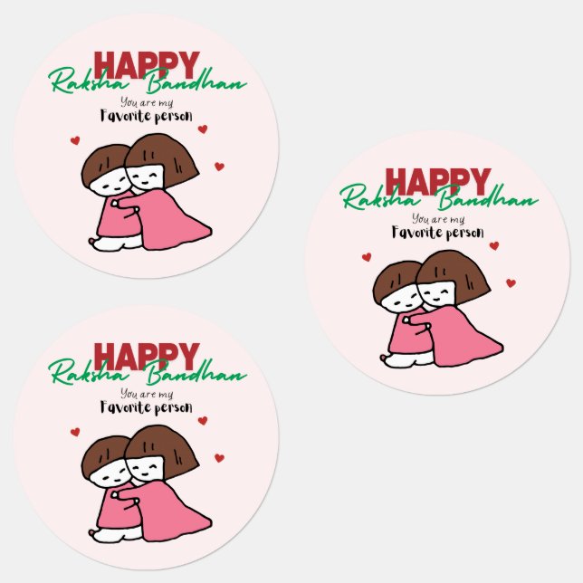 Étiquettes Raksha Bandhan (Groupe)