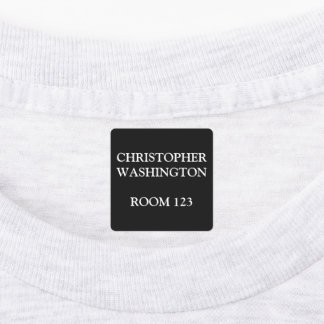 Étiquettes Résidentiel Personnalisé Fer À Fer Sur Vêtements