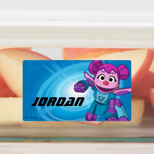 Étiquettes Rue Sésame | Méca Builders Abby In Action (Apposé)