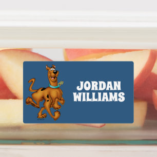 Étiquettes Scooby-Doo Joyeuse Marche   Ajouter Votre Nom