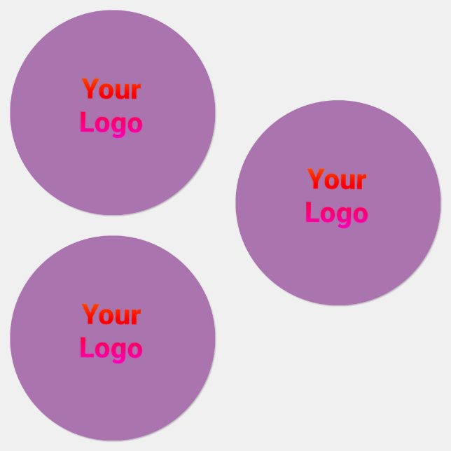Étiquettes Simple logo personnalisé minimal élégant ici entre (Groupe)