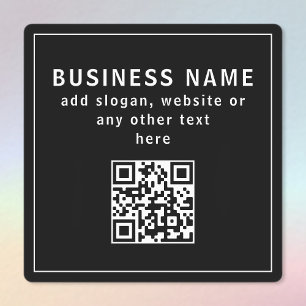Étiquettes Télécharger le code QR ou le logo Moderne imperm