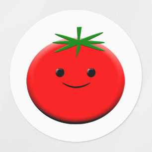 Étiquettes Tomato rouge