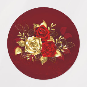Étiquettes Trois Roses de bijoux