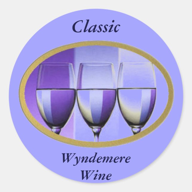 Étiquettes Vins contemporains (Devant)