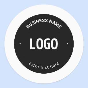 Étiquettes Votre logo, image ou conception et texte modifiabl