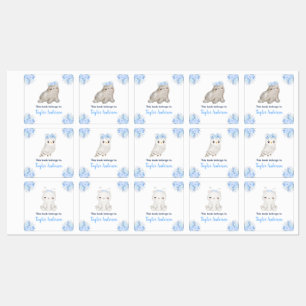 Étiquettes Winter Wonderland Arctic Animaux Kids Boite