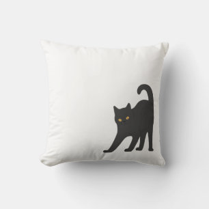 Étirement Cat Jeu Oreiller