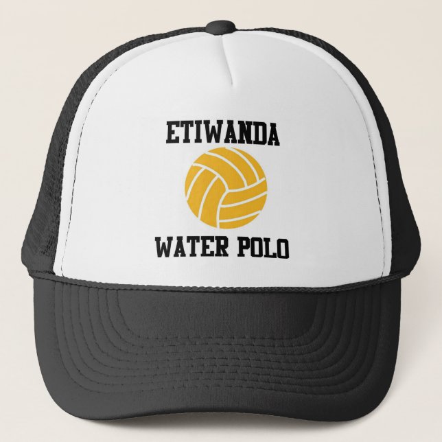 ETIWANDA WASSERBALL Hut Truckerkappe (Vorderseite)