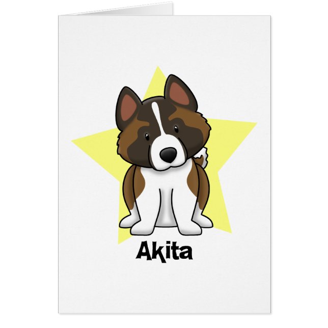 Étoile Akita de Kawaii (Devant)