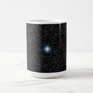 Étoile Brillante Étoiles Argentées sur des Tasses
