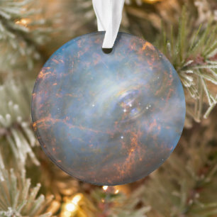 Étoile Centrale De Neutron Dans La Nebula Du Crabe