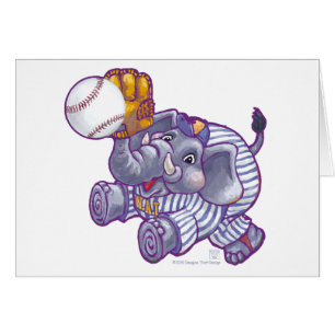 Étoile de baseball éléphant