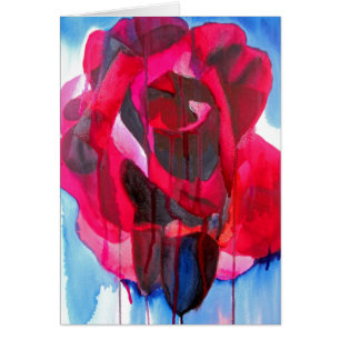 Etoile de Holland Moderne Rose Originale Kunst