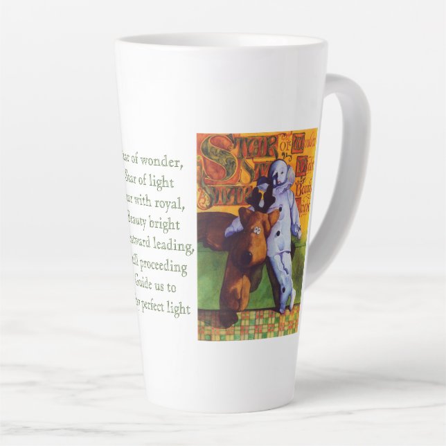 ÉTOILE DE L'ÉTONNEMENT Tall Latte Mug (Angle droit)