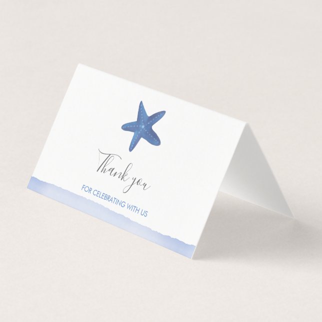 Étoile de mer | MERCI BABY SHOWER (Front)