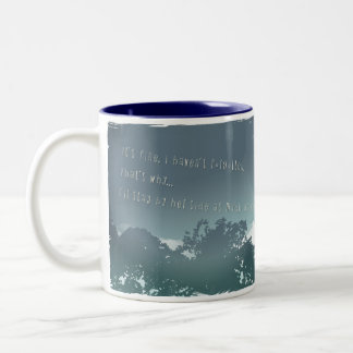 Étoile d'hiver zweifarbige tasse