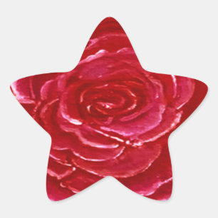 Étoile du sticker Rose