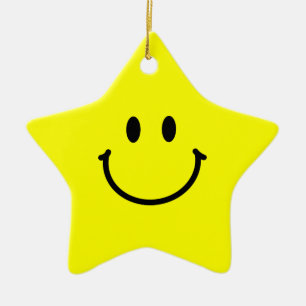 Étoile En Céramique Bon ornement Star