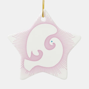 Étoile En Céramique Ornement de Whitedove Sanctuarium