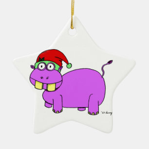 Étoile En Céramique Ornement d'étoile de Noël - Rouge