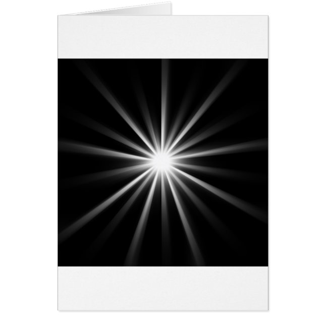 étoile lumineuse dans l'espace foncé (Devant)