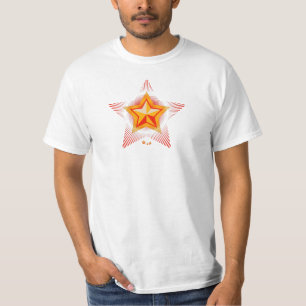 Étoile rouge du communisme T-shirt homme à valeur