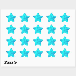 Étoile Sticker Blue Sky Star