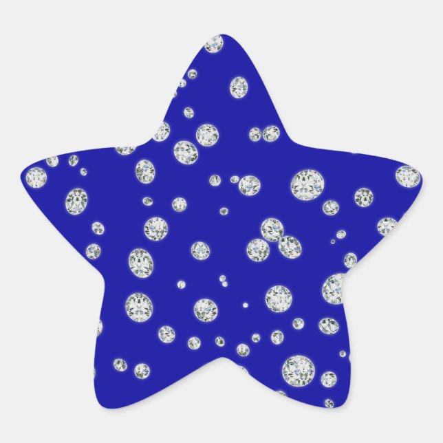 Étoile Sticker Blue Star (Devant)
