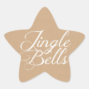 Étoile Sticker de vacances Jingle Bells