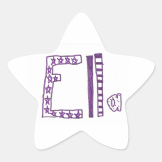 Étoile Sticker Ella