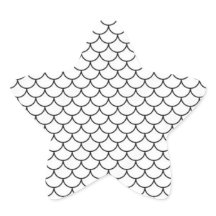 Sticker "Motif de pétoncle sur une Starfish"