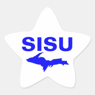 Étoile Sticker SISU Nature & Esprit du peuple finlandais
