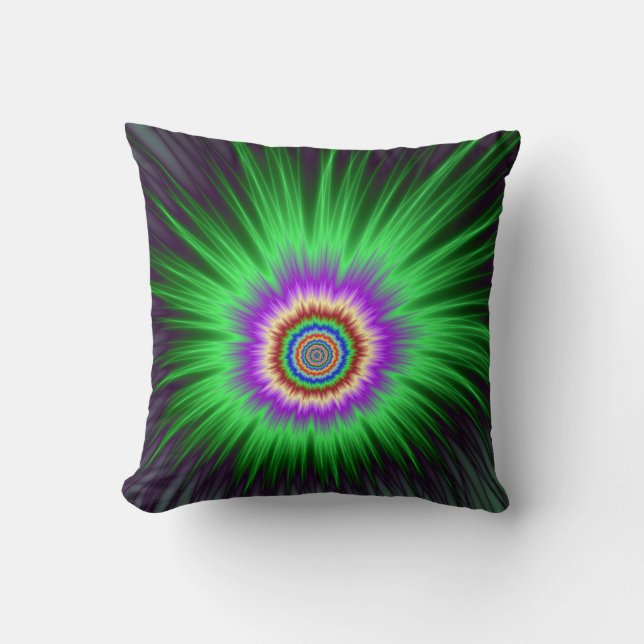 Étoile verte coussin (Recto)