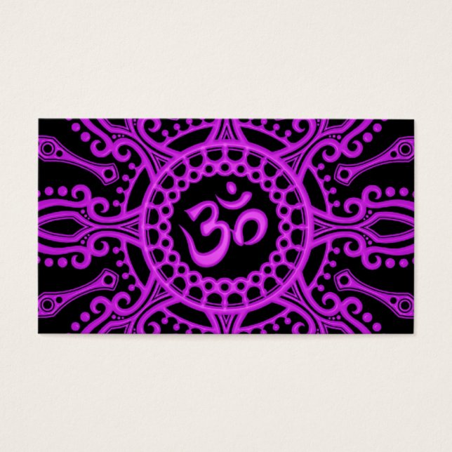 Étoile violet et noire (Devant)