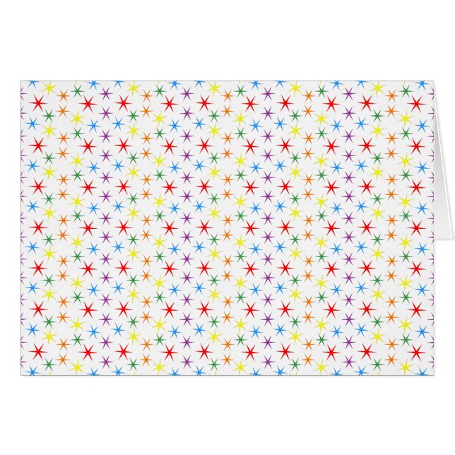 Etoiles arc-en-ciel (Devant horizontal)