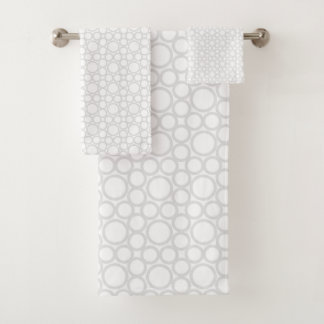 Étoiles Arrondies Blanc/G Décor-Soft Moderne Servi