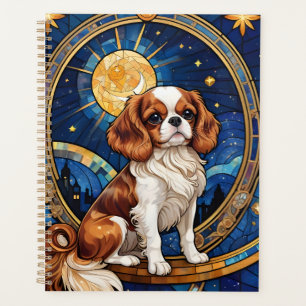 Étoiles Ciel en verre de Cavalier King Charles