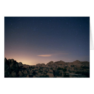 Etoiles dans le ciel sur le désert 4