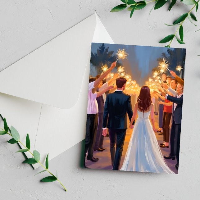 Étoiles de mariage | Carte de célébration de maria (Créateur téléchargé)