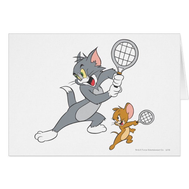 Étoiles de tennis Tom et Jerry 1 (Devant horizontal)