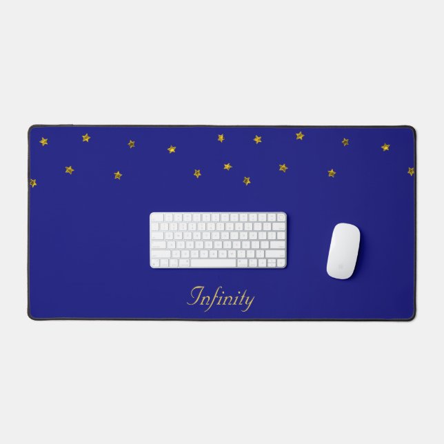 Etoiles d'or sur bleu marine (Clavier et souris)