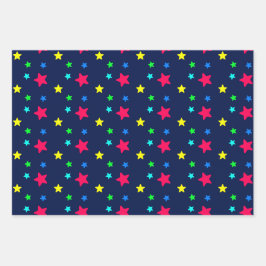 Étoiles Geschenkpapier Set
