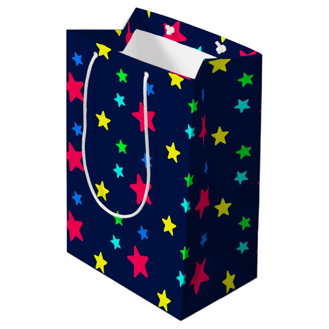 Étoiles Mittlere Geschenktüte (Rückseite Schrägansicht)