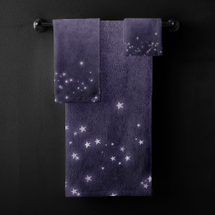 Étoiles mystiques violettes Joyau Tone de minuit