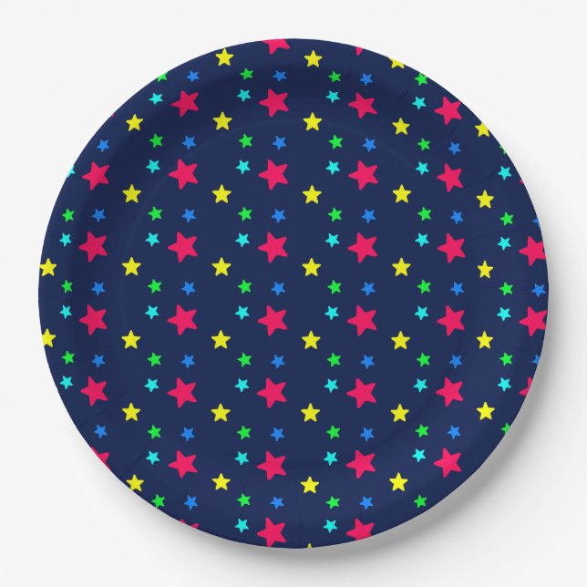 Étoiles Pappteller (Vorderseite)