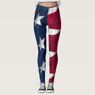 Étoiles & rayures leggings