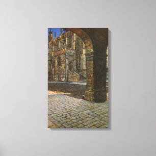 Eton College Kapelle von Anna Alma Tadema Leinwanddruck