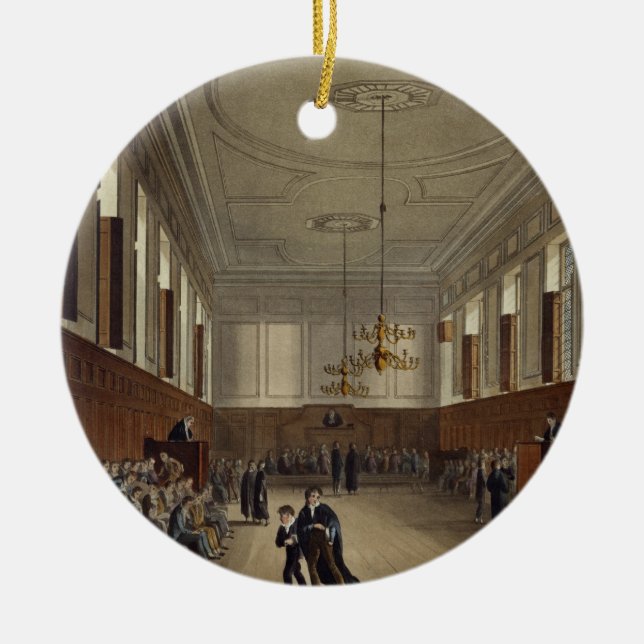 Eton Schulraum, "von der Geschichte von Eton Uni", Keramik Ornament (Vorne)