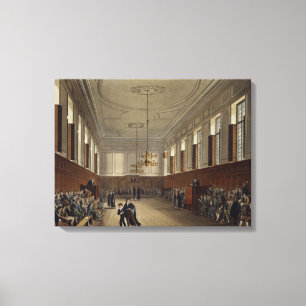 Eton Schulraum, "von der Geschichte von Eton Uni", Leinwanddruck